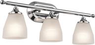 kichler 5448ch ansonia 3 light chrome логотип