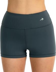 img 3 attached to Womens Compression Shorts Pink CompressionZ Sports & Fitness for Water Sports