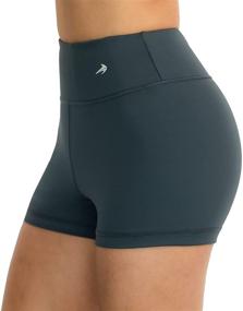 img 4 attached to Womens Compression Shorts Pink CompressionZ Sports & Fitness for Water Sports