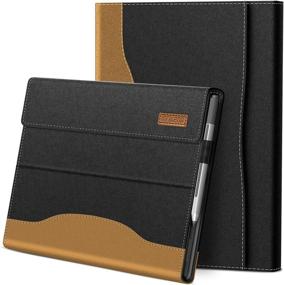 img 4 attached to 📱 INFILAND Black Case Cover for Microsoft Surface Pro 7+/ Surface Pro 7 Plus/6/5/4 12.3 inch Tablets