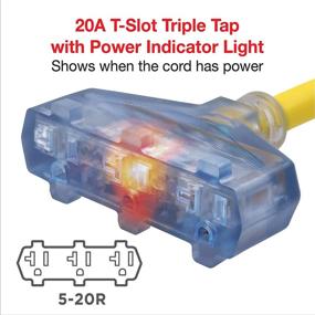 img 2 attached to ⚡ Industrial-grade Clear Power Generator Extension with Grounded Electrical Connection