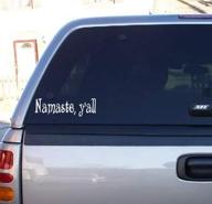 decal window sticker namaste yall logo