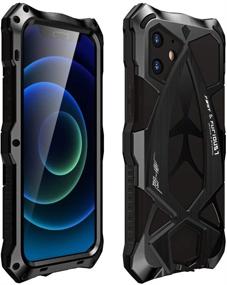 img 4 attached to 📱 KumWum Military Grade iPhone 12 Mini Case - Shockproof Dustproof Snowproof Full Body Protection - Black