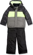 🧥 carters heavyweight 2 piece skisuit snowsuit boys' clothing: ultimate winter gear for boys logo