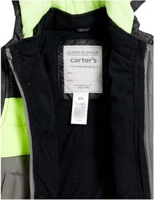 img 1 attached to 🧥 Carters Heavyweight 2 Piece Skisuit Snowsuit Boys' Clothing: Ultimate Winter Gear for Boys