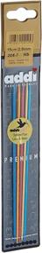 img 1 attached to 🪡 Addi Colibri Multi-Coloured Metal Double Pointed Needles, 15cm 2.5mm – Dimensions: 24 x 4 x 1 cm