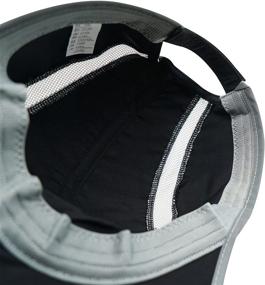 img 2 attached to 🧢 Connectyle Foldable Mesh Sports Cap: Stay Cool and Safe with Reflective Stripe Sun Runner Cap