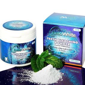 img 4 attached to 🦷 BelloWhite Activated Pearl Bright Teeth Whitening Powder: The Best Toothpaste Polish & Whitener with Charcoal, Guaranteed Coffee Tobacco Wine Stain Removal in 2020 – Net 80/2.82 Oz.