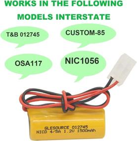 img 2 attached to GLESOURCE 1500MAh Emergency Lighting Replacement