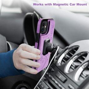 img 1 attached to Vaburs Compatible Butterfly Shockproof Protective Cell Phones & Accessories for Cases, Holsters & Clips