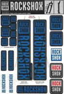rockshox decal kit 35mm lyrik logo