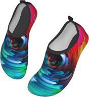 codymon water barefoot quick dry colorful men's shoes logo