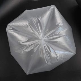 img 1 attached to 🗑️ Wekiog 2.6 Gallon Trash Bags: Small Can Liners, 225 Counts/9 Rolls in Clear, Grey, and Black