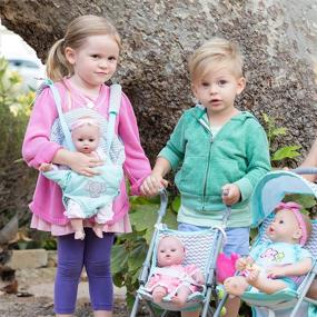 img 1 attached to 👜 Adora Zig Baby Carrier Doll: The Perfect Companion for Little Ones