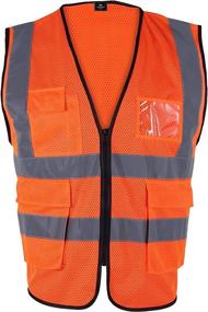 img 2 attached to VENDACE Safety Pockets Visibility Reflective Occupational Health & Safety Products for Personal Protective Equipment