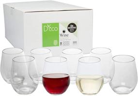 img 2 attached to Unbreakable Wine Glasses Shatterproof Dishwasher Kitchen & Dining