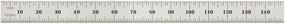 img 2 attached to 📏 Starrett C334 150 2 Sided Steel Ruler: Durable Precision Measuring Tool