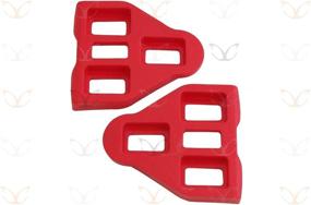 img 3 attached to 🔴 CarbonCycles Red Look Delta Compatible Pedal Cleats: Complete Set with Fittings, Screws, and Washers