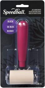 img 3 attached to 🖌️ Speedball Deluxe Soft Rubber Brayer, 2-Inch: Smooth and Efficient Ink Application