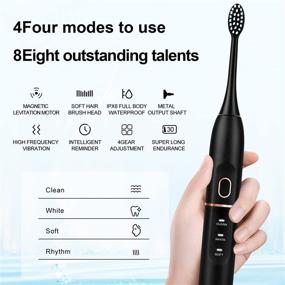 img 3 attached to Kingheroes Black Personality Whitening Toothbrush