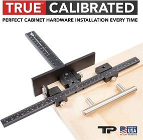 img 3 attached to 🔧 The Original Cabinet Hardware Jig: Fast and Accurate Installation for Door and Drawer Front Knobs, Pulls, and Handles - True Position Tools TP-1934