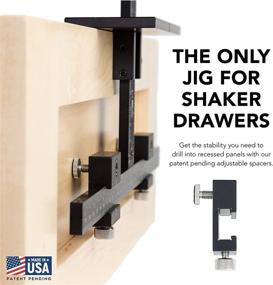 img 2 attached to 🔧 The Original Cabinet Hardware Jig: Fast and Accurate Installation for Door and Drawer Front Knobs, Pulls, and Handles - True Position Tools TP-1934