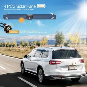 img 3 attached to 🚗 PARKVISION Solar Digital Wireless Backup Camera Kit: Hassle-Free DIY Installation, No Wiring or Drilling Required, with 4.3 Inch HD Monitor and Digital Wireless Signal for Trucks and SUVs