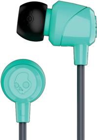 img 1 attached to 🎧 Skullcandy Jib In-Ear Earbuds with Microphone & Remote - Miami/Black