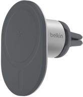 крепление для машины belkin magsafe совместимое с iphone 13, 12, pro, pro max, mini - держатель телефона на воздушный канал логотип