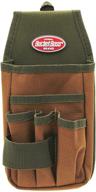🔧 brown utility pouch with flapfit by bucket boss - original series pouches (54170) logo