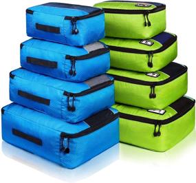 img 4 attached to 🧳 Travel Luggage Organizer Packing Cubes - Essential Travel Accessories for Efficient Packing