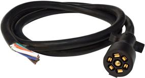 img 1 attached to Мощный кабель A10-7W6 6 футов 7-проводный кабель для прицепа (оптовая покупка)