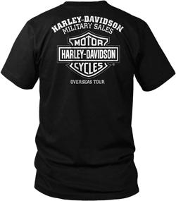 img 1 attached to Футболка Harley Davidson для мужчин "Теневой зарубежный автомобильный энтузиаст