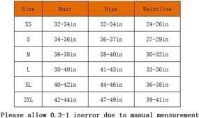 img 1 attached to Swimsuit Vintage Control Slimming Swimwear Women's Clothing