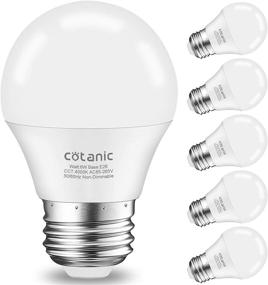 img 4 attached to Cotanic Дневное светлое стандартное недиммируемое эквивалентное