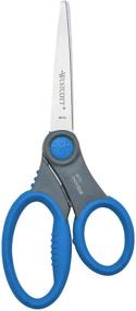 img 4 attached to Westcott Soft Handle Student Scissors: 7-Inch Pointed, Anti-Microbial Protection - Color Varies (14609-030)