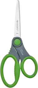 img 1 attached to Westcott Soft Handle Student Scissors: 7-Inch Pointed, Anti-Microbial Protection - Color Varies (14609-030)