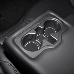 img 2 attached to Anti-Dust Door Mats For 2018 2019 2020 2021 Compass Accessories Interior Gate Door Mats Liner Inserts Cup Console Mat (Upgrade