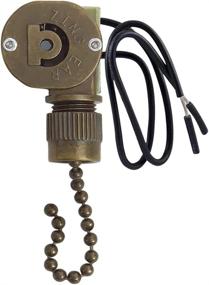 img 4 attached to 🔌 Metal Zing Ear ZE-109M Ceiling Fan Light Switch: Two-Wire On-Off Pull Chain Switch, Compatible with Hunter Ceiling Fan Light (Bronze)