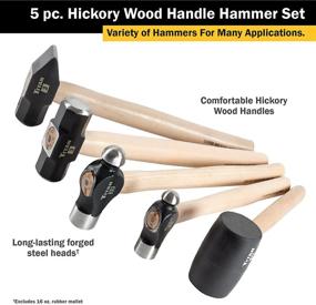 img 3 attached to 🔨 Hickory Handle Titan 85070: Expertly Crafted 5-Piece Set for Ultimate Durability