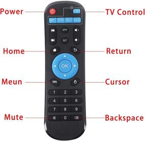 img 3 attached to 📱 HONONJO Replacement Remote Control for Andriod Smart TV Box Controller T95Z Plus, T95K, T95V, T95U PRO - Improved SEO