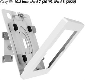 img 1 attached to Securely Mount Your 10.2 inch iPad 7th/8th Generation 📱 with Beelta Tablet Wall Mount: Key Lock Security, Metal, White (BSW101T)