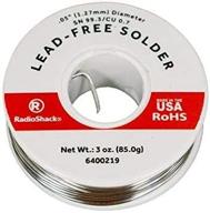 radioshack lead free solder 0 050 diameter logo