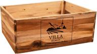 🍾 spacious wood wine crate for holding and displaying up to twelve wine bottles логотип