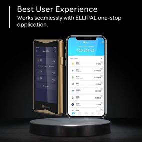 img 1 attached to 💰 Cold Wallet Gold Titan: Hardware Cryptocurrency Wallet, Internet Isolated & Air Gapped, Anti-Tampering, Multi-Currency Support, incl. Mnemonics Card - Perfect for BTC XRP ETH XLM USDT LTC Dash