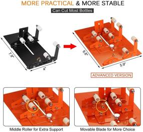 img 3 attached to 🔪 FIXM Version Bottle Cutting Machine: Cutting Tool for DIY Creation of Various Sizes and Shapes including Round, Square, Oval Bottles, Bottle Necks, and Glass Bottles