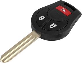 img 1 attached to 🔑 uxcell CWTWB1U751 Keyless Entry Remote Car Key | 315Mhz ID46 Chip | for Versa Note 2014-2017