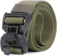 🧲 premium magnetic webbing release men's accessories: tactical military-inspired utility logo