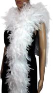 🎉 10-color chandelle feather boa, 100 gram, 2 yards in length: perfect for parties, weddings, and costumes logo