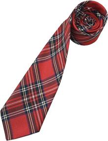 img 2 attached to Scottish Royal Stewart Tartan Tie